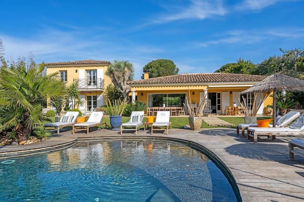 Grande Villa St-Tropez Area Avec Piscine Chauffee Gassin Ngoại thất bức ảnh